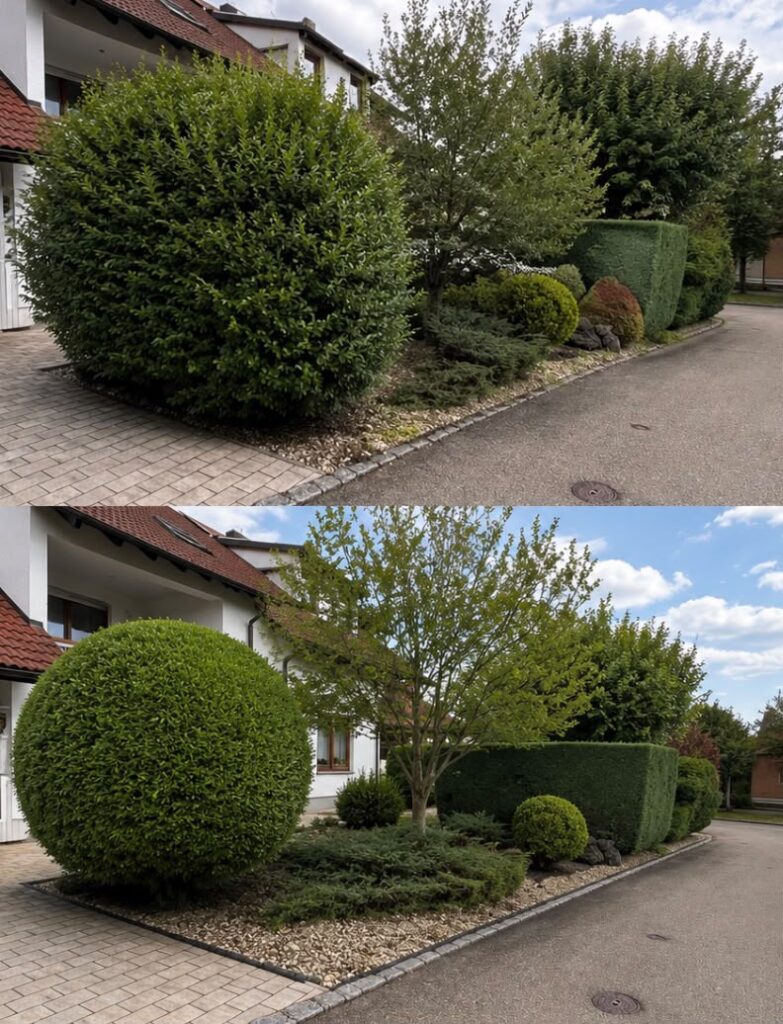 gartenbau heckenschnitt